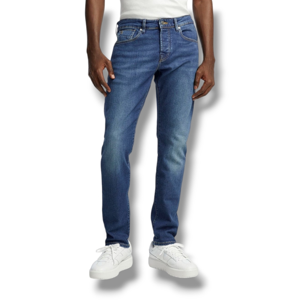 SCOTCH & SODA Ralston Medium Wash Button Fly Slim Jeans 31x34